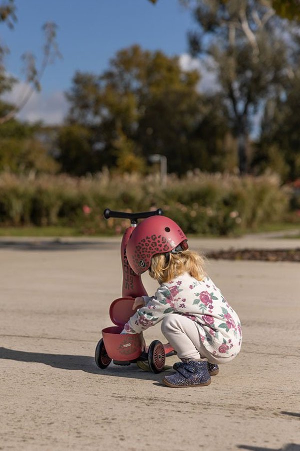 Scoot and Ride HK1 Lifestyle 2w1 περπατούρα και πατίνι για παιδιά 1-5 ετών, χρώμα: Wildcat