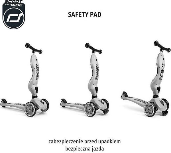 Scoot and Ride HK1 Lifestyle 2w1 περπατούρα και πατίνι για παιδιά 1-5 ετών, χρώμα: Wildcat
