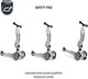 Scoot and Ride HK1 Lifestyle 2w1 περπατούρα και πατίνι για παιδιά 1-5 ετών, χρώμα: Wildcat