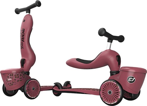 Scoot and Ride HK1 Lifestyle 2w1 περπατούρα και πατίνι για παιδιά 1-5 ετών, χρώμα: Wildcat