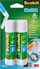 Scotch Κόλλα σε Στικ 21g, 2 Τεμάχια, 2x6221D, για Χαρτί και Χαρτόνι