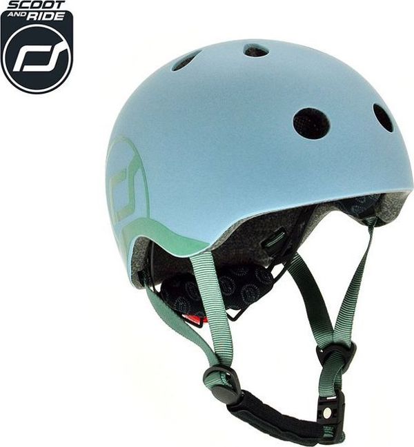 ScootAndRide Κράνος για παιδιά 1-5 ετών Steel μ. XXS-S (96322)