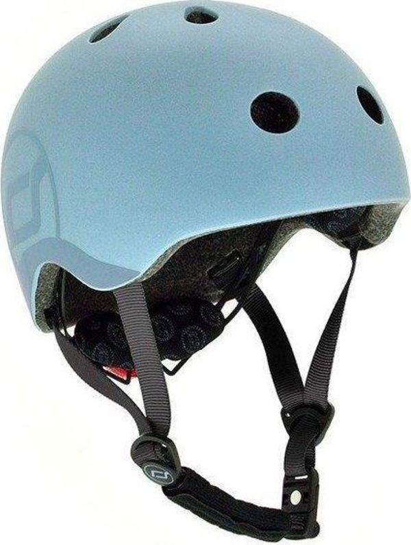 ScootAndRide SCOOTANDRIDE Κράνος S-M για παιδιά Steel