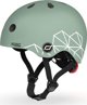 Scoot and Ride Κράνος για παιδιά 1-5 ετών μέγεθος XXS-S, χρώμα: Green Lines