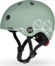 Scoot and Ride Κράνος για παιδιά 1-5 ετών μέγεθος XXS-S, χρώμα: Green Lines