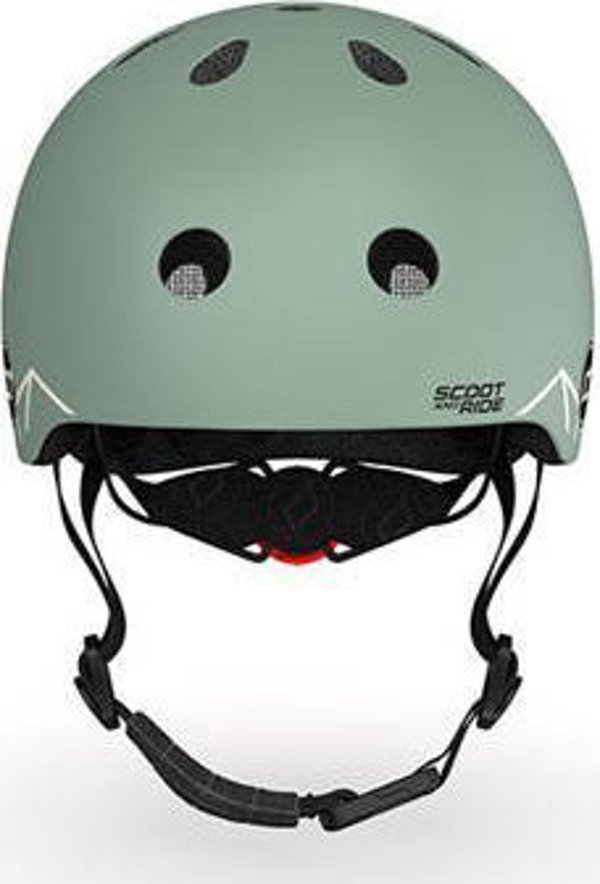 Scoot and Ride Κράνος για παιδιά 1-5 ετών μέγεθος XXS-S, χρώμα: Green Lines