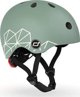 Scoot and Ride Κράνος για παιδιά 1-5 ετών μέγεθος XXS-S, χρώμα: Green Lines