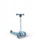 Scoot & Ride Highwaykick 3S LED με σύστημα διεύθυνσης 2 σε 1 Steel S00933