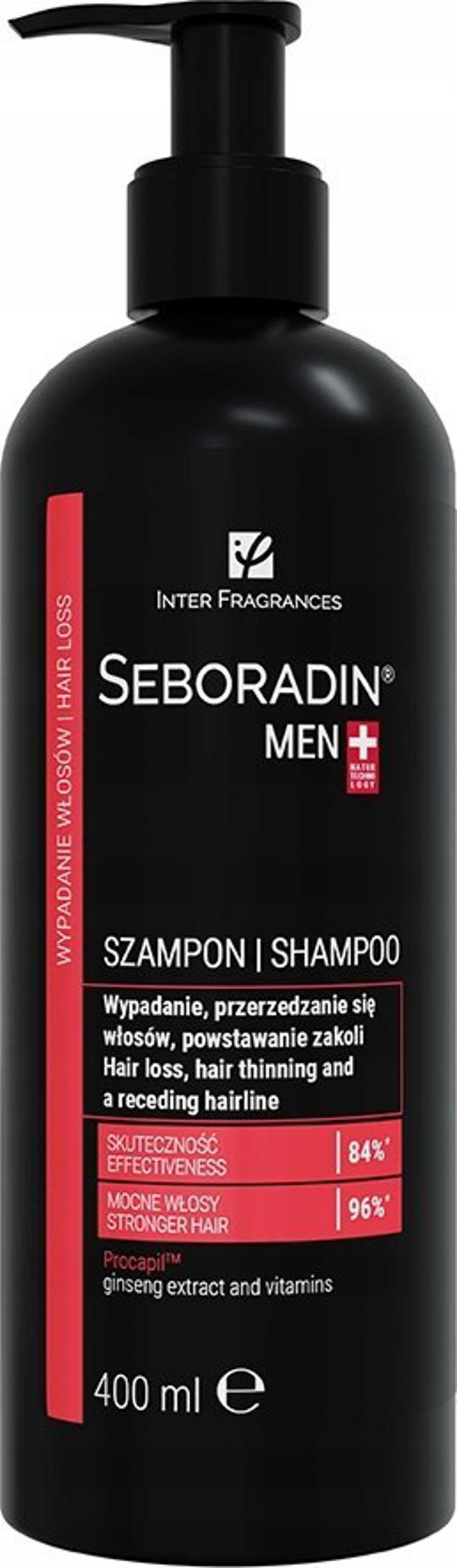 SEBORADIN_Men Forte σαμπουάν για τα μαλλιά για άνδρες 400ml