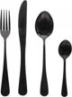 Secret de Gourmet Σετ Μαχαιροπήρουνα Shadow 16 Τεμαχίων, Ανοξείδωτο Ατσάλι, Μαύρο Χρώμα