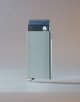 Θήκη καρτών Secrid Cardprotector Fluted+, ασημί