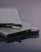 Θήκη καρτών Secrid Cardprotector Fluted+, ασημί