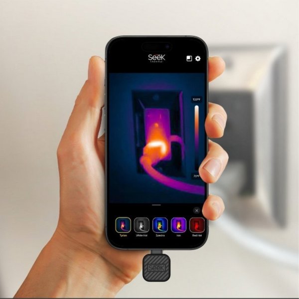Seek Thermal Nano 300 Θερμική Κάμερα για Apple iOS Lightning, Ανάλυση 320x240, 25Hz