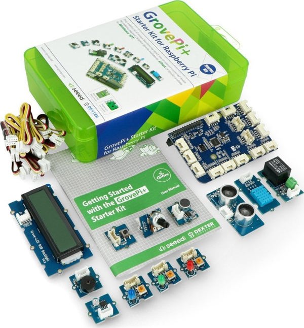 Seeedstudio Grove Pi+ Plus StarterKit για Raspberry Pi 4B/3B+/3B/2B} 13762737 5904422368968