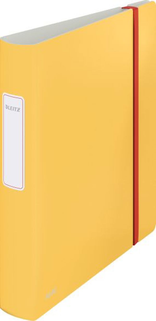 Leitz Κλασέρ 180° Cozy A4 30mm Κίτρινο, Με Μηχανισμό Μοχλού
