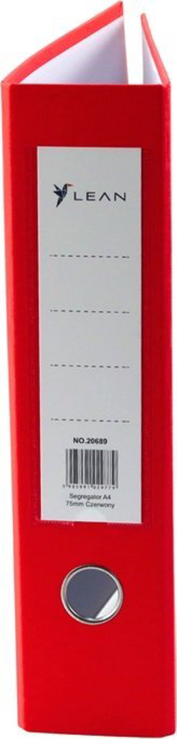 Κλασέρ MyOffice Κλασέρ Για Έγγραφα A4/75mm Κόκκινο