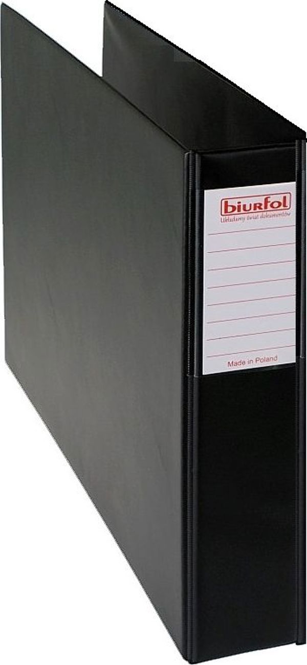 Segregator Biurfol αρχειοθήκη μοχλού A3 70mm μαύρο (BIUR0675)