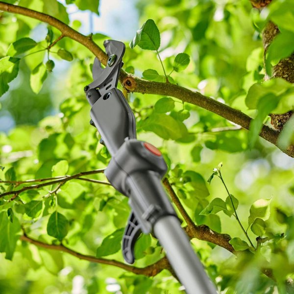 Ψαλίδι κλαδέματος Gardena GARDENA Ασύρματο Τηλεσκοπικό Ψαλίδι Κλαδέματος HighCut 250/18V P4A solo, 18V (σκούρο γκρι/τυρκουάζ, χωρίς μπαταρία και φορτιστή, POWER FOR ALL ALLIANCE)
