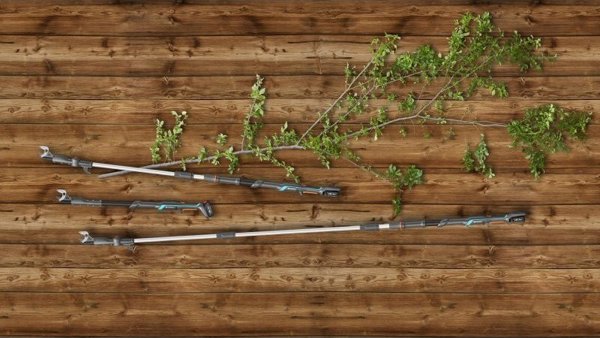 Ψαλίδι κλαδέματος Gardena GARDENA Ασύρματο Τηλεσκοπικό Ψαλίδι Κλαδέματος HighCut 250/18V P4A solo, 18V (σκούρο γκρι/τυρκουάζ, χωρίς μπαταρία και φορτιστή, POWER FOR ALL ALLIANCE)