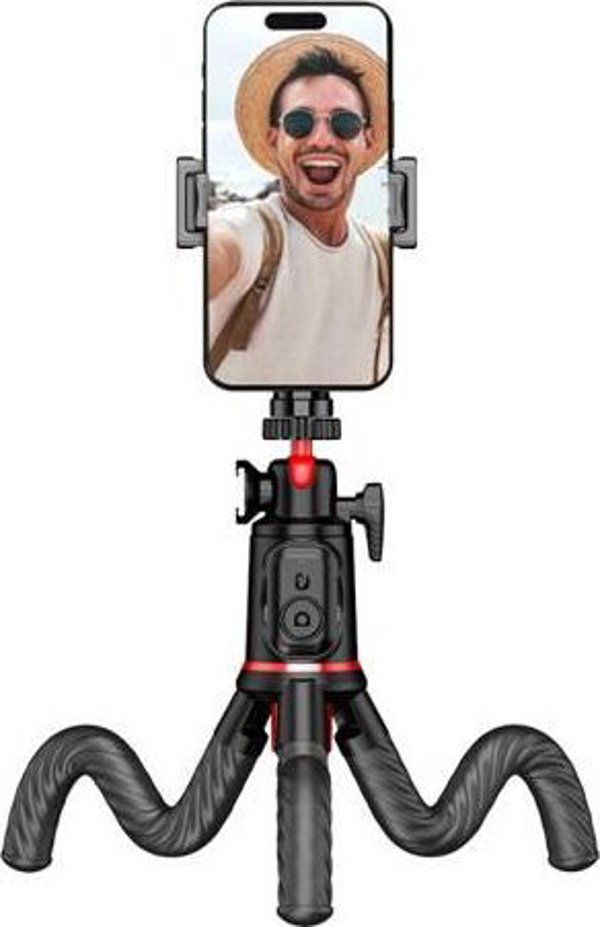 Selfie stick Tech-Protect TECH-PROTECT L07S BLUETOOTH SELFIE STICK ΕΥΕΛΙΚΤΟ ΤΡΙΠΟΔΟ ΜΑΥΡΟ 13816099 5906203691258