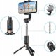 Selfie stick Apexel Selfiestick/τρίποδο bluetooth APEXEL APL-D6 (μαύρο)