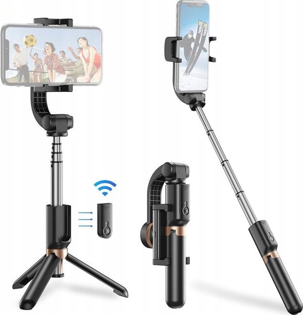 Selfie stick Apexel Selfiestick/τρίποδο bluetooth APEXEL APL-D6 (μαύρο)