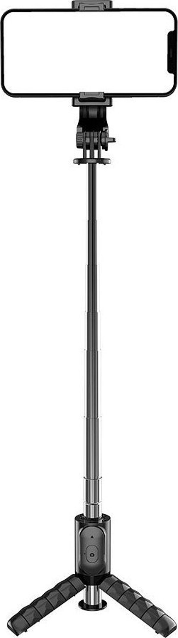 OEM Selfie stick Σετ / βάση selfie με τηλεχειριστήριο Bluetooth τρίποδο μαύρο Q11 / TR19