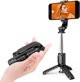 OEM Selfie stick Σετ / βάση selfie με τηλεχειριστήριο Bluetooth τρίποδο μαύρο Q11 / TR19