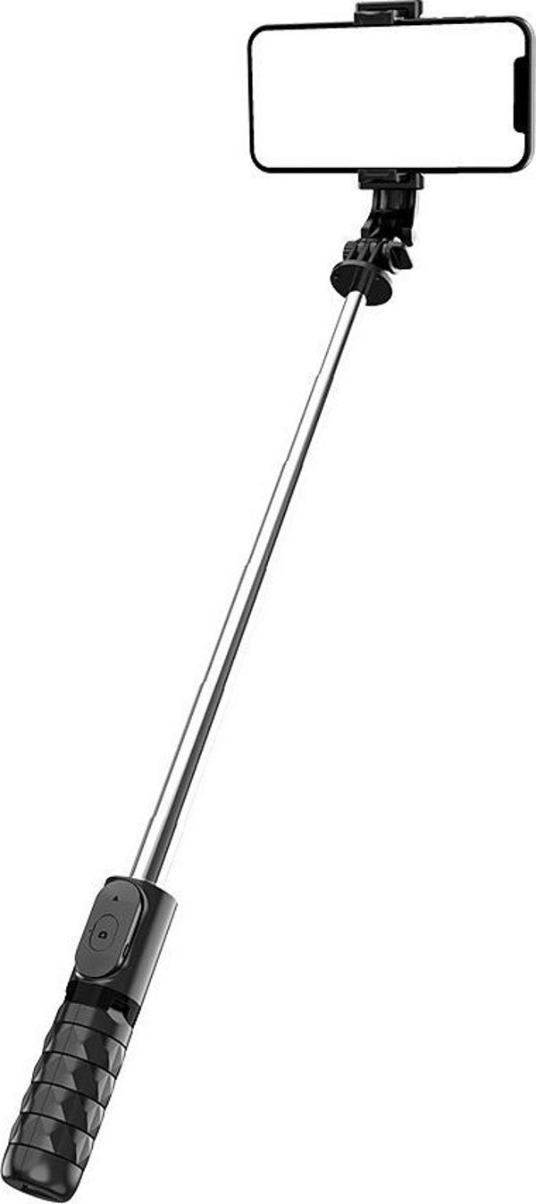 OEM Selfie stick Σετ / βάση selfie με τηλεχειριστήριο Bluetooth τρίποδο μαύρο Q11 / TR19