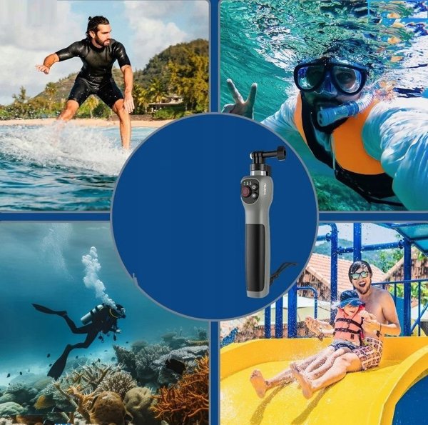 Selfie stick Telesin Wodoodporny Selfie Stick Kijek z Pilotem Pilot GoPro HERO 13 12 11 10 9 MAX / GP-WBT-001