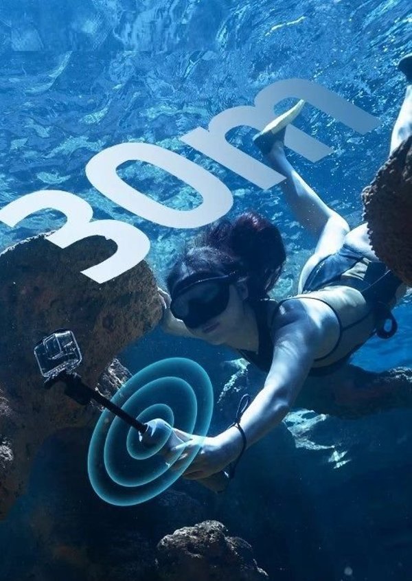 Selfie stick Telesin Wodoodporny Selfie Stick Kijek z Pilotem Pilot GoPro HERO 13 12 11 10 9 MAX / GP-WBT-001