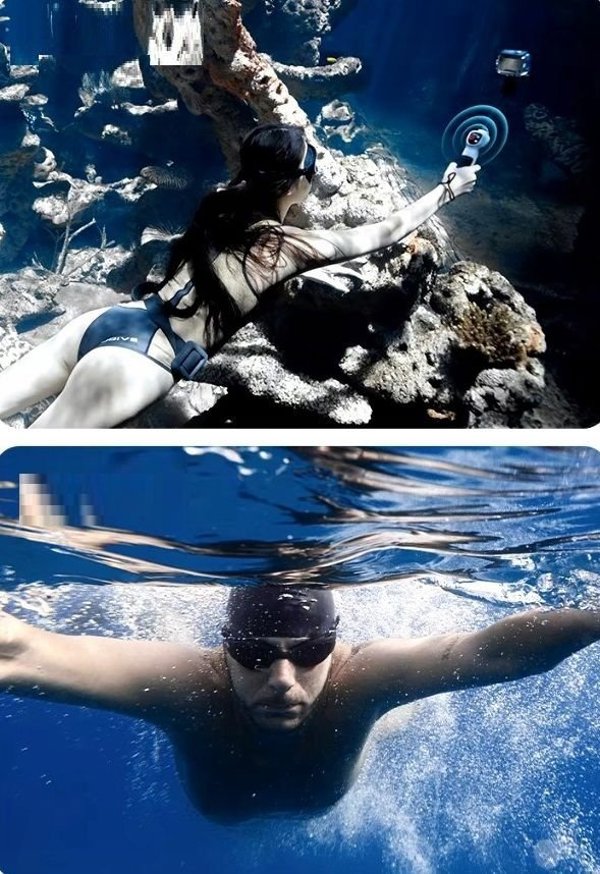Selfie stick Telesin Wodoodporny Selfie Stick Kijek z Pilotem Pilot GoPro HERO 13 12 11 10 9 MAX / GP-WBT-001
