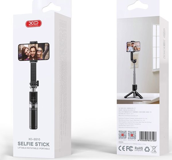 Μπαστούνι selfie XO XO Selfie Stick Tripod SS10 80cm, μαύρο