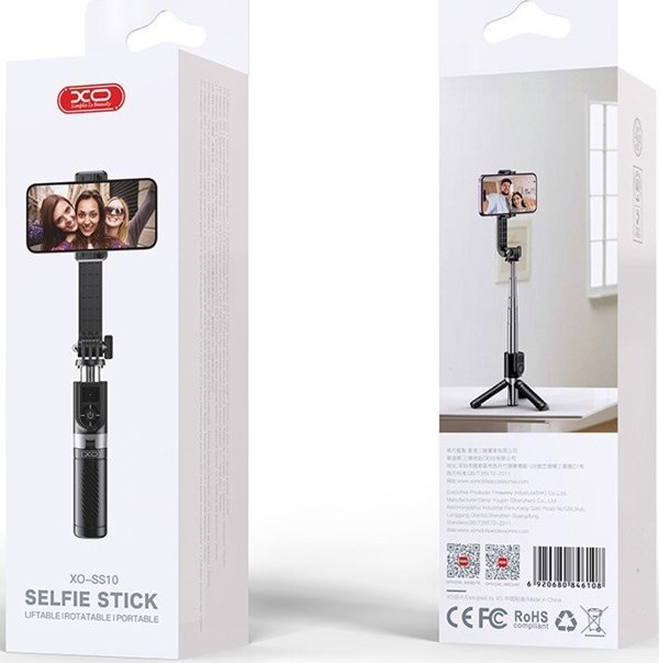 Μπαστούνι selfie XO XO Selfie Stick Tripod SS10 80cm, μαύρο