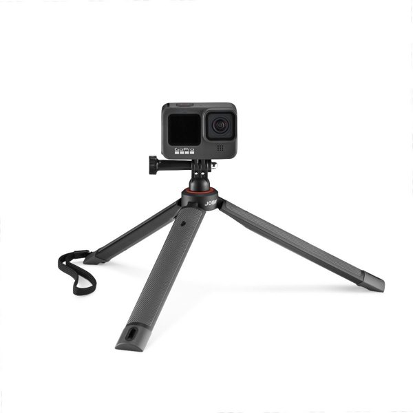 Joby TelePod Sport Μπαστούνι Selfie & Τρίποδο για Smartphone & Action Camera, Μαύρο/Κόκκινο