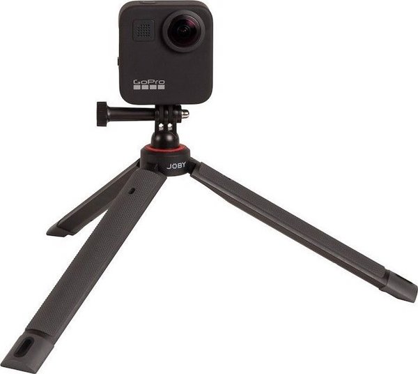 Joby TelePod Sport Μπαστούνι Selfie & Τρίποδο για Smartphone & Action Camera, Μαύρο/Κόκκινο
