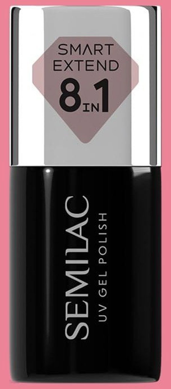 SEMILAC Smart Extend Υβριδικό βερνίκι Pastel Pink αρ. 813 7 ml