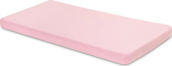 Sensillo Σεντόνι Κούνιας Jersey Deluxe με Λάστιχο, Ροζ, 120x60 cm