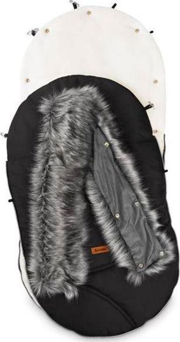 Sensillo Υπνόσακος Eskimo Μαύρο / Πολικό 100 X 46