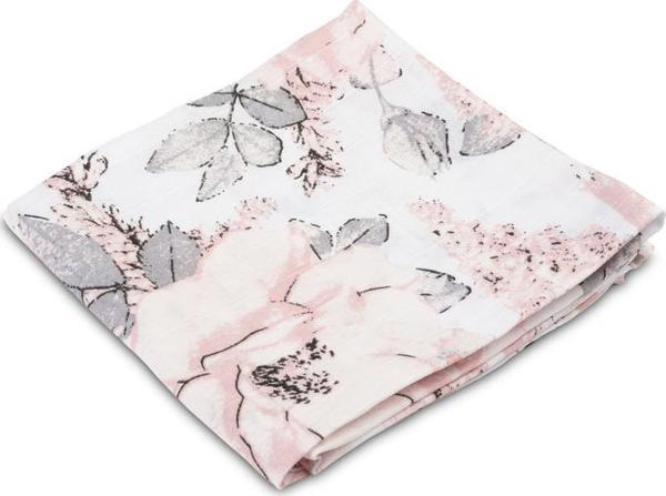 Μουσελίνα Πάνες Sensillo 70X80 CM Λευκές Παιώνιες 0970 / 5992
