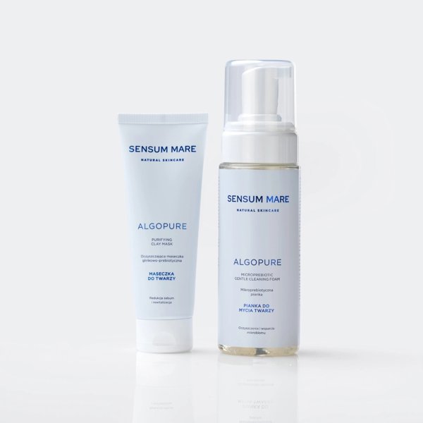 SENSUM MARE_Algopure καθαριστική μάσκα προσώπου με πηλό και πρεβιοτικά 70ml