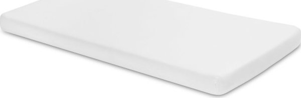 Sensillo Σεντόνι Κούνιας Jersey Deluxe Λευκό 120x60cm, Ελαστικό με Λάστιχο