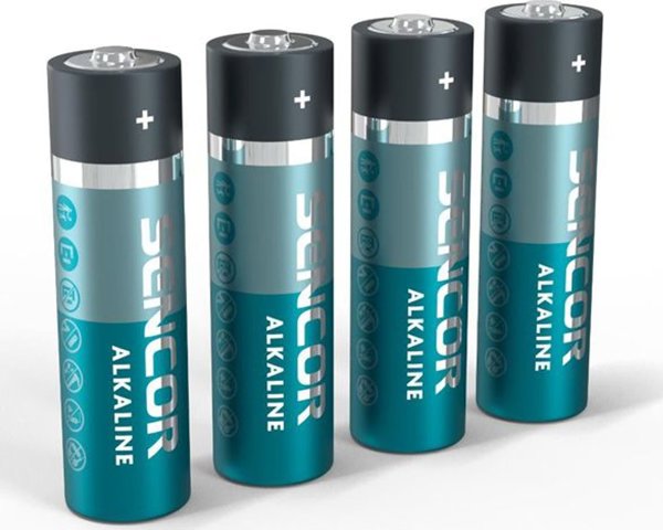 Αλκαλική μπαταρία Sencor, AA (LR6), AA, 1.5V, Sencor, blistr, 6-pack
