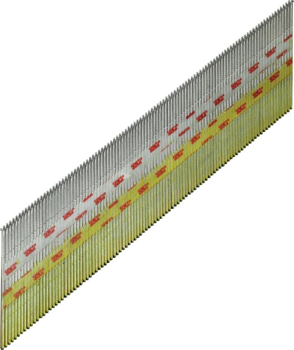 SENCO Shot finish nails 1.8x63, AISI304, 34deg, DA25EGB, SENCO, 4000 pcs. (for field work)