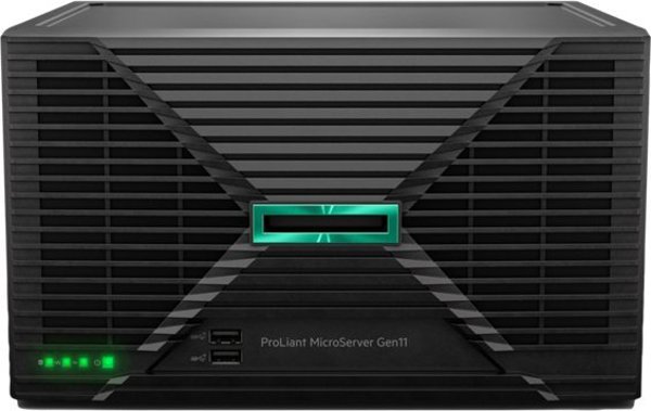 Διακομιστής HP HPE PL MicroServer Gen11 G7400 (3.7/2C) 16G VROC 4LFF-NHP 1TB HDD 4p1G iLo6 180W NBD111 Smart Choice