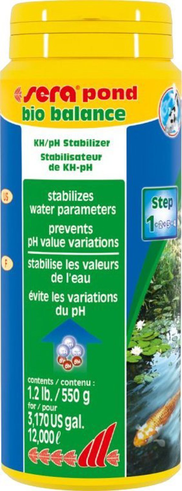 Sera Pond Bio Balance 550gr - Ρυθμιστής Ανθρακικής Σκληρότητας για Λίμνες