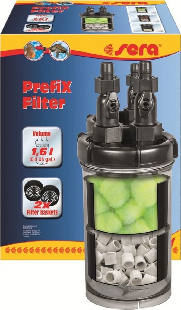 Sera PrefiX Filter – Πρόσθετο Φίλτρο για Ενυδρειακές Αντλίες και Εξωτερικά Φίλτρα, Κωδικός 8039194