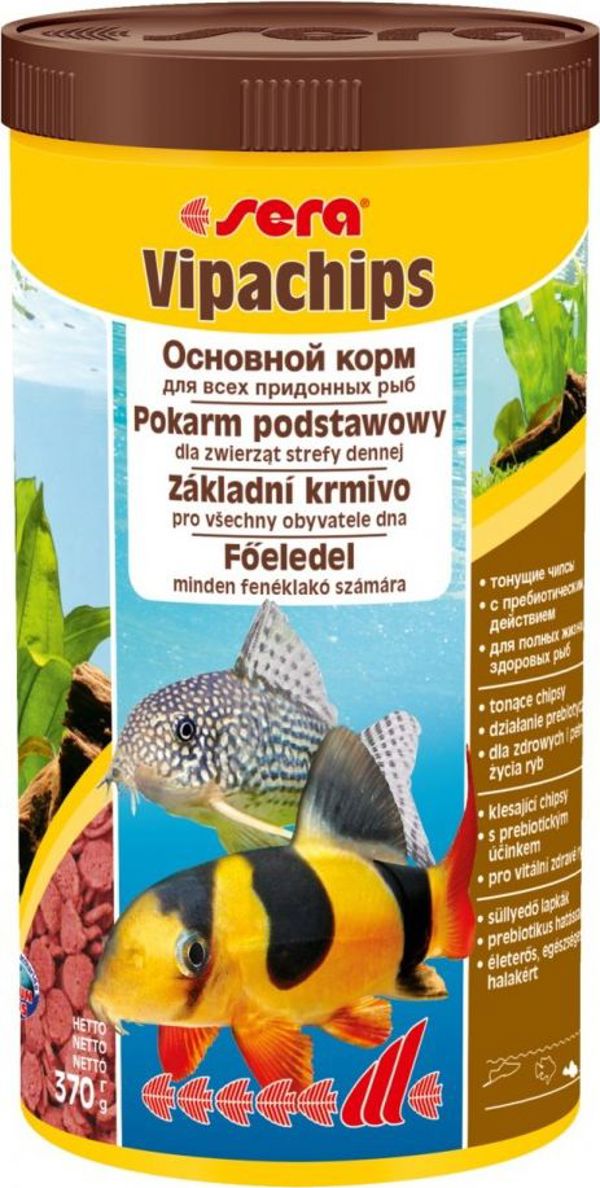 sera Vipachips Nature 1.000 ml, τσιπς βυθίσματος - βασική τροφή 8040164 4001942005197