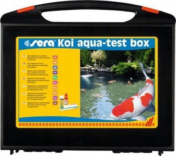 Sera Aqua-Test Box Koi - Βαλίτσα Ελέγχου Ποιότητας Νερού με Τεστ για Λίμνες (8039732)