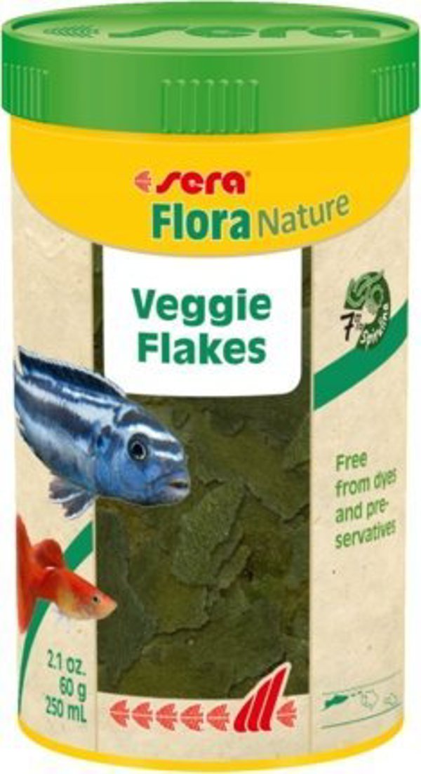 Sera Vipan Nature Τροφή για Ψάρια σε Νιφάδες, 250ml - Βασική Τροφή με Άλευρο Εντόμων